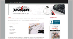 Desktop Screenshot of larsenelectric.net